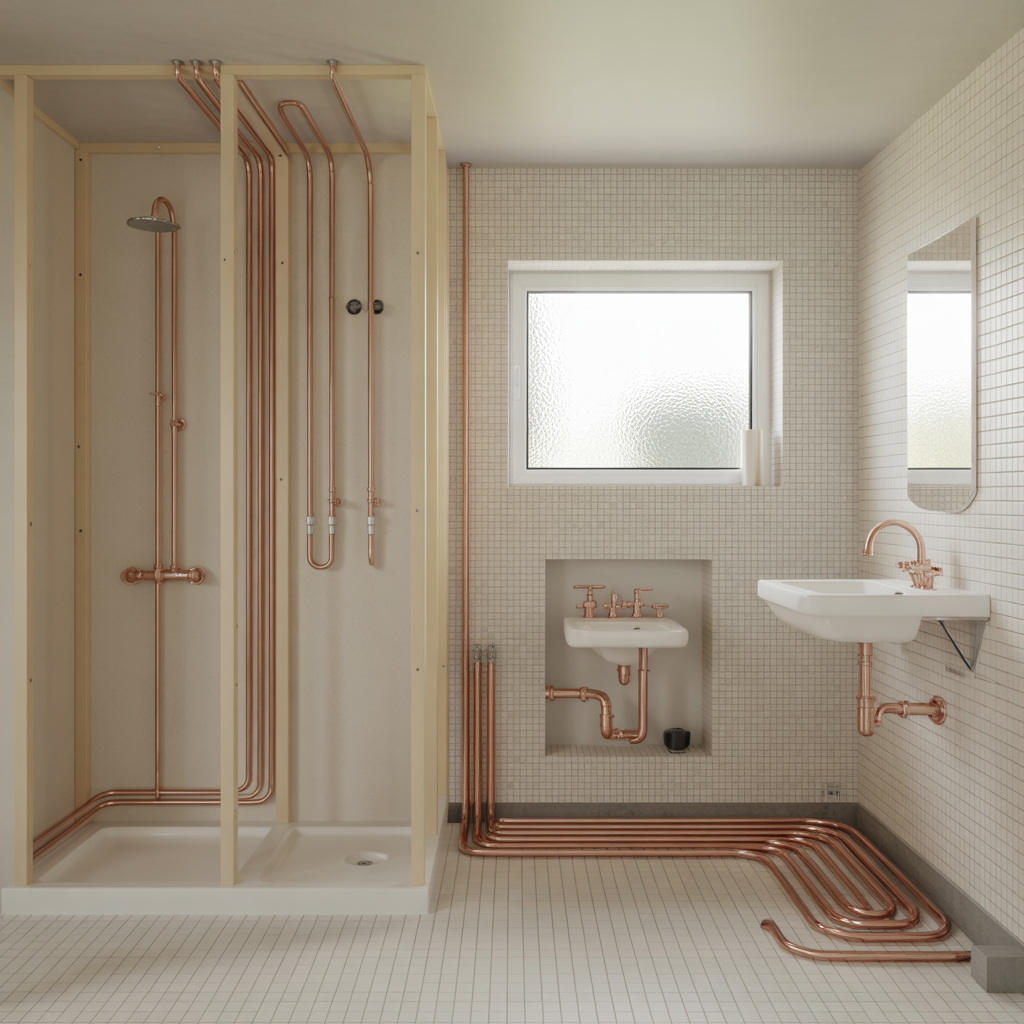 planera nytt badrum vvs checklista for rordragning